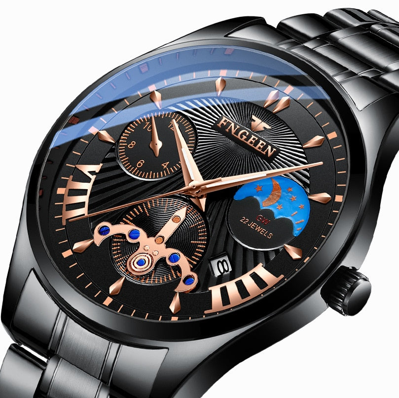 QUARTZ WATCH WITH LUMINOUS DIAL 