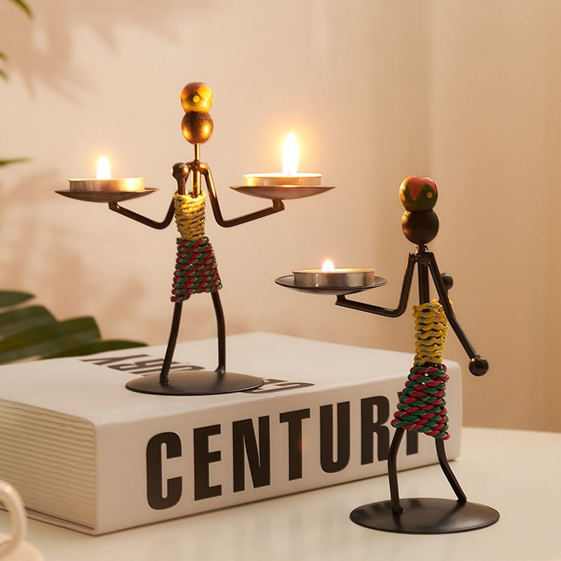 BOUGEOIR DE STYLE RETRO - BOSSOUASHOP