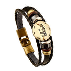 12 CONSTELLATIONS LEATHER STRAP 