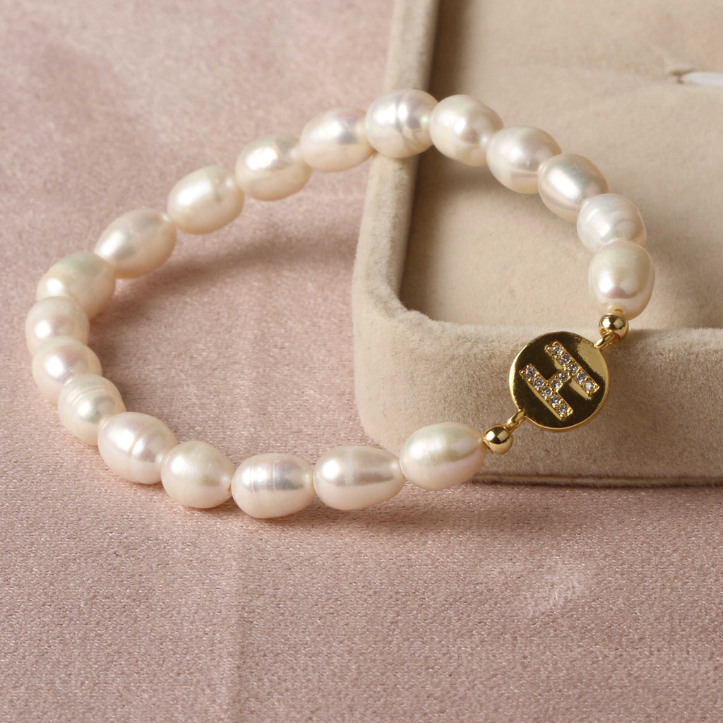 BRACELET EN PERLES NATURELLES POUR FEMMES