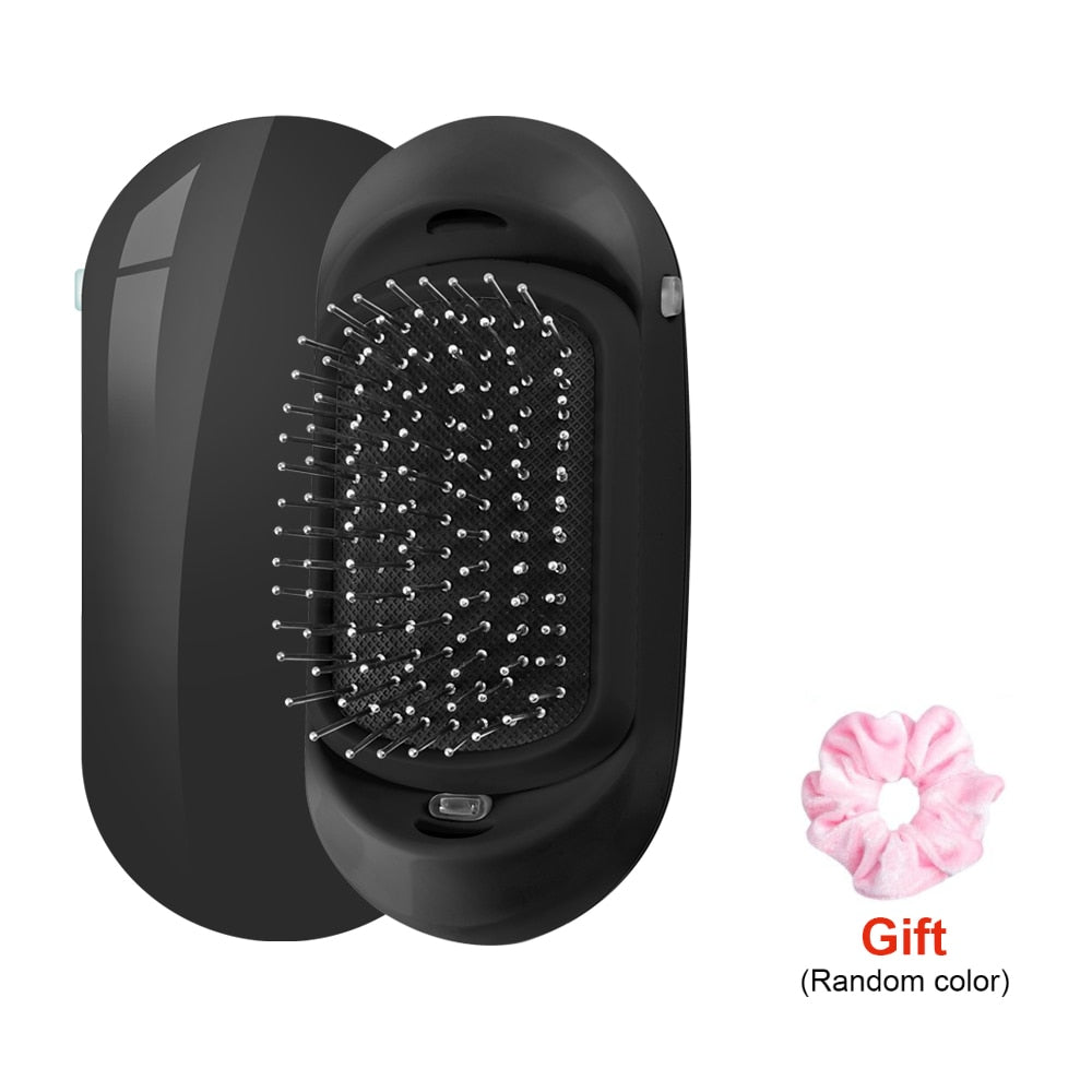 BROSSE A CHEVEUX ELECTRIQUE A IONS NEGATIFS