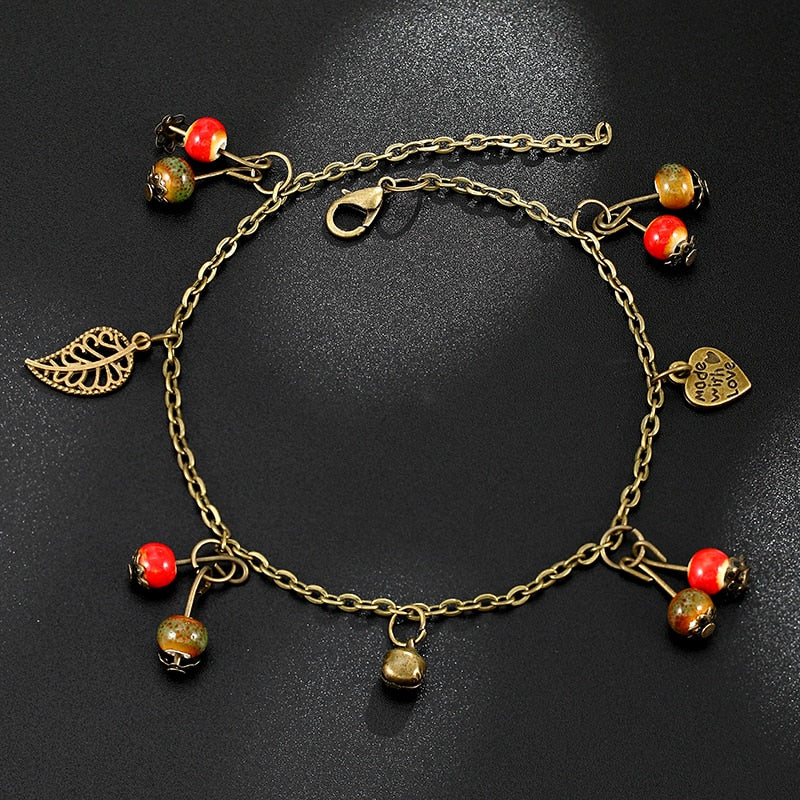 BRACELET DE CHEVILLE POUR FEMMES - BOSSOUASHOP