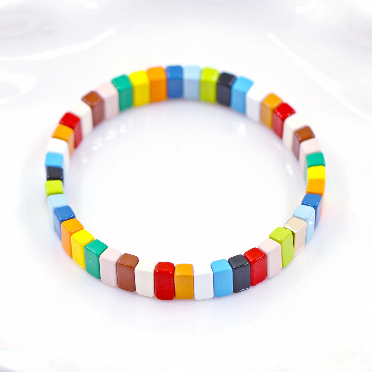 BRACELET EN PERLES NATURELLES POUR FEMMES