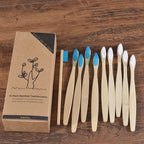 BROSSE A DENTS ÉCOLOGIQUE EN BAMBOU (10 pièces )