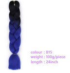 OMBRE SYNTHETIC BRAIDS