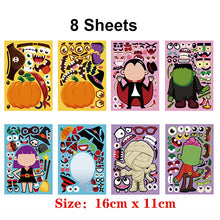 Charger l&#39;image dans la galerie, AUTOCOLLANTS MAKE-A-FACE DE PRINCESSE
