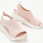 MESH WEDGE SANDALS