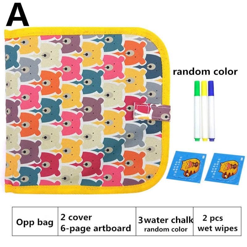 LIVRE DE DESSIN MAGIQUE POUR ENFANTS - BOSSOUASHOP