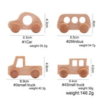 JOUETS EN BOIS DE HÊTRE BIOLOGIQUE FAIT À LA MAIN