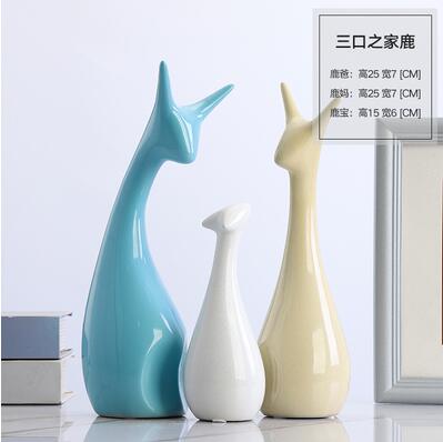 MODERN CERAMIC FIGURINES 