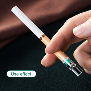 DISPOSABLE CIGARETTE FILTERS - 100 PIECES (Reduces tar by 90%)