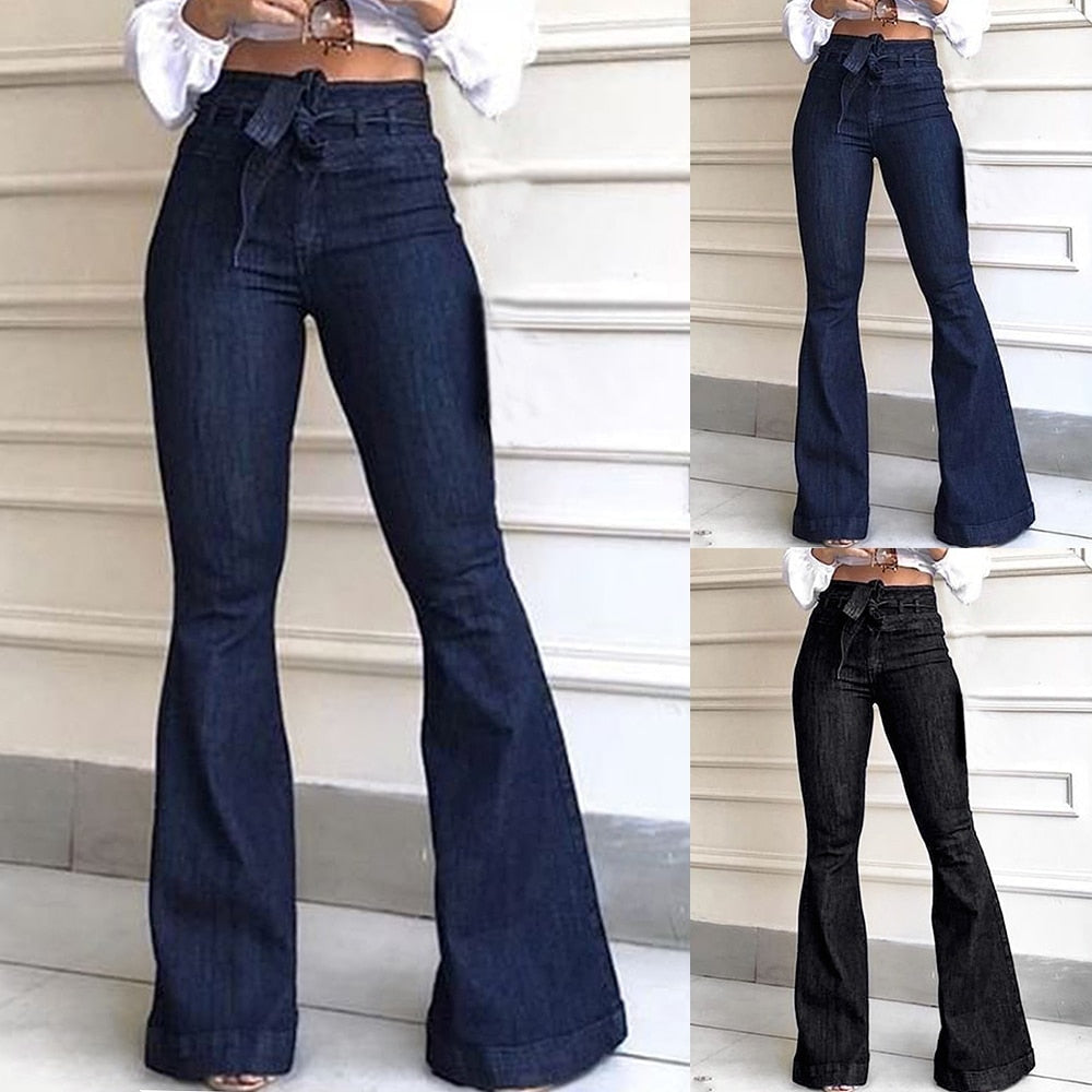 JEANS TAILLE HAUTE - BOSSOUASHOP