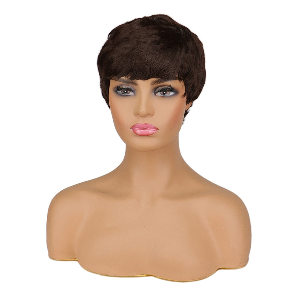 PERRUQUE COURTE NATURAL PIXIE CUT