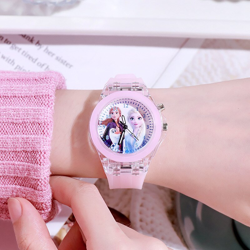 DISNEY LIGHT-UP WATCH FOR CHILDREN 