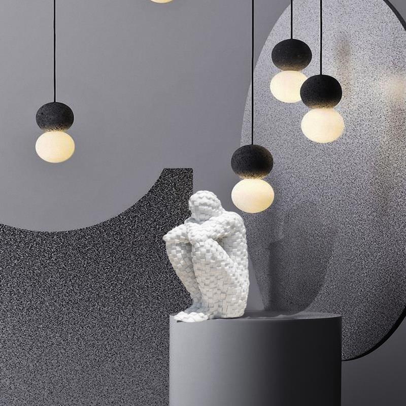 NORDIC SCULPTURE IN RESIN FOR THE HOME 