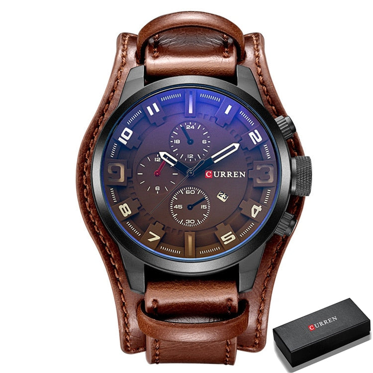 MONTRE STYLE MILITAIRE POUR HOMMES - BOSSOUASHOP