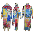 CHEMISE ROBE - MODE CHIC PATCHWORK