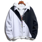 VESTE EN JEAN BICOLORE