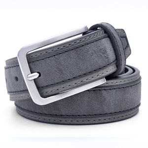 CEINTURE DE STYLISTE EN CUIR PU POUR HOMMES