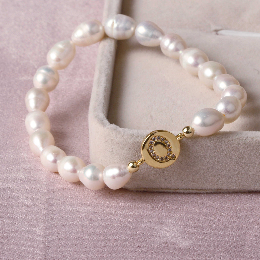 BRACELET EN PERLES NATURELLES POUR FEMMES
