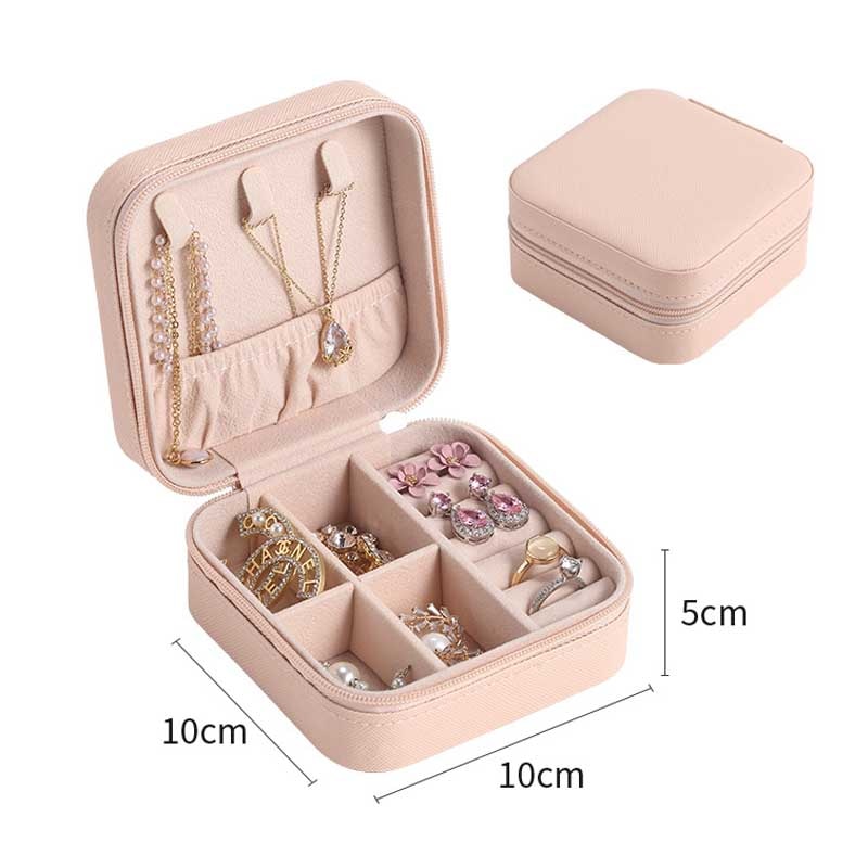 ORGANISATEUR DE BIJOUX EN CUIR PU - BOSSOUASHOP