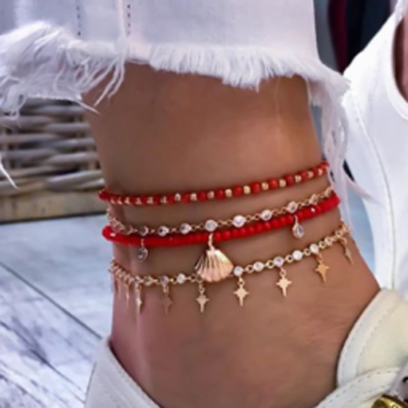 BOHEMIA STYLE ANKLE BRACELET 