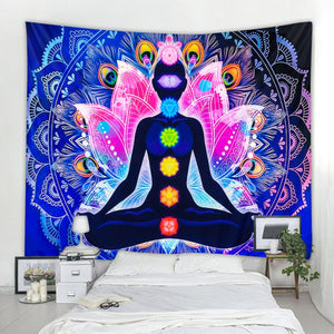 HIPPY WALL TAPESTRY 