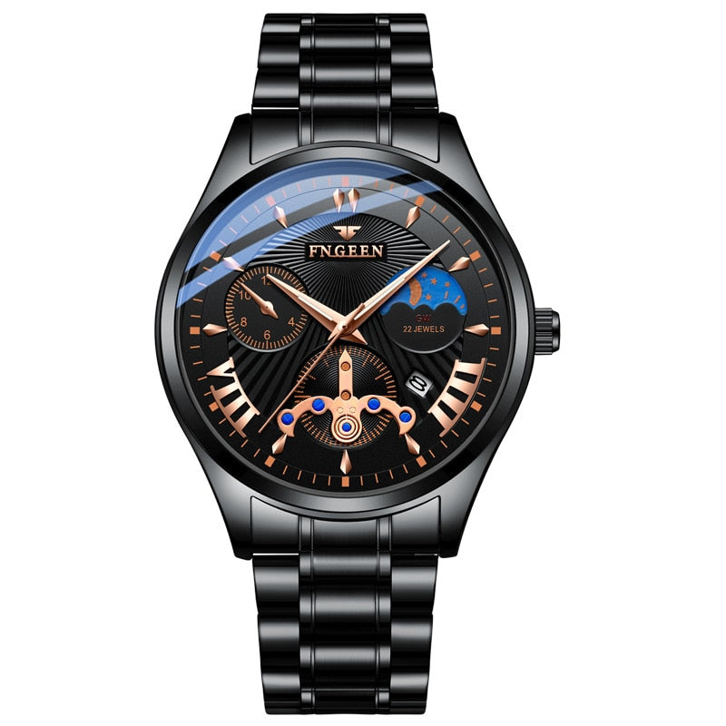 QUARTZ WATCH WITH LUMINOUS DIAL 