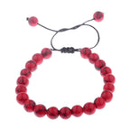 RED TURQUOISE STONE BRACELET 