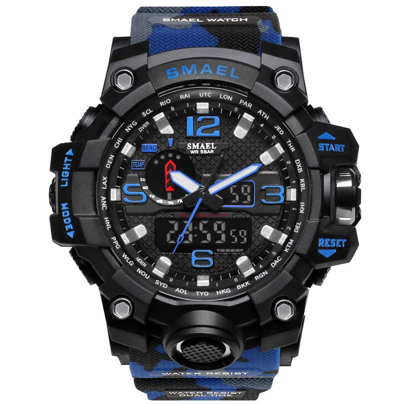 MONTRE SPORT HOMMES (Analogique Quartz Horloge) - BOSSOUASHOP