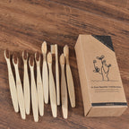 BROSSE A DENTS ÉCOLOGIQUE EN BAMBOU (10 pièces )