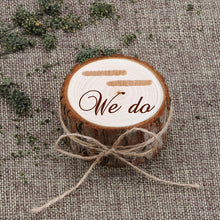 Charger l&#39;image dans la galerie, BOITE A BIJOUX RUSTIQUE EN BOIS (idéal fiançailles) - BOSSOUASHOP
