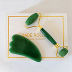 ROULEAU DE MASSAGE DU VISAGE EN JADE
