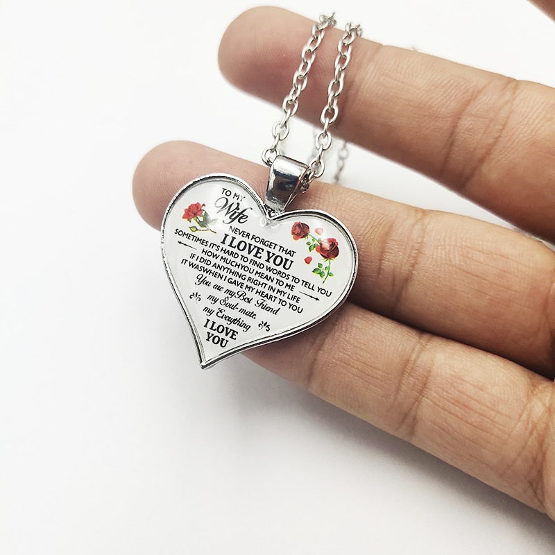 HEART-SHAPED NECKLACE (Ideal for Mother's Day) 