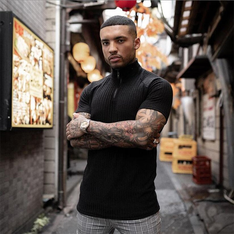 SHORT SLEEVE SPORTS POLO SHIRT 