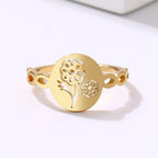 BAGUE EN ACIER INOXYDABLE POUR FEMMES