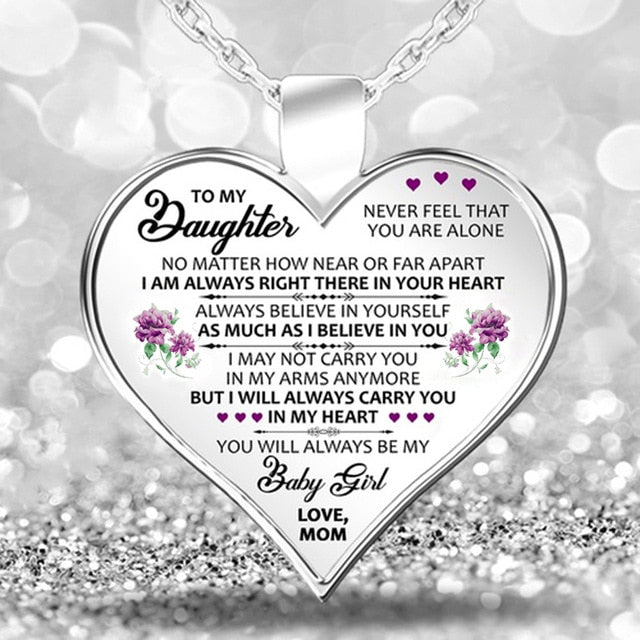 HEART-SHAPED NECKLACE (Ideal for Mother's Day) 