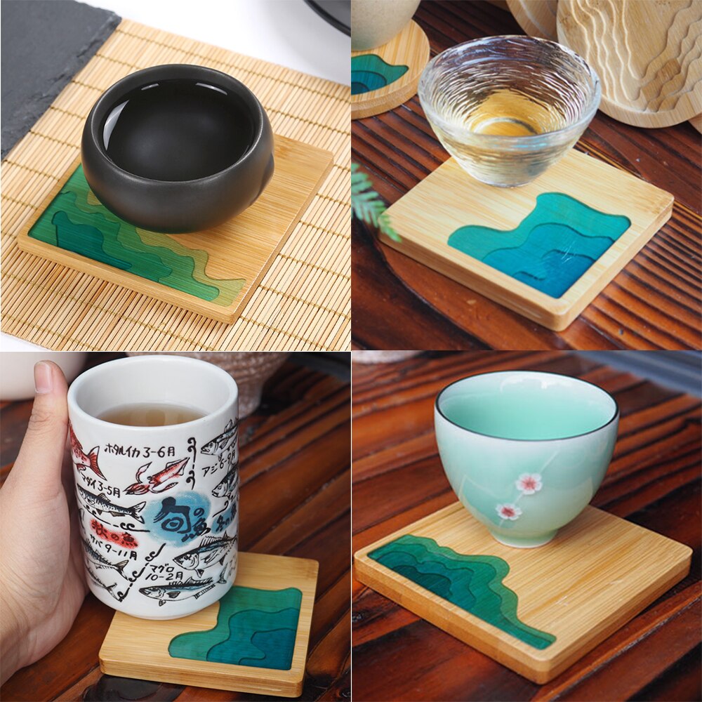 SILICONE RESIN TEA TRAY 