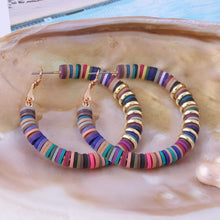 Charger l&#39;image dans la galerie, BOUCLES D&#39;OREILLES EN ARGILE DOUCE
