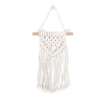 TAPISSERIE MURALE SUSPENDUE EN MACRAMÉ. STYLE BOHO. FAIT A LA MAIN