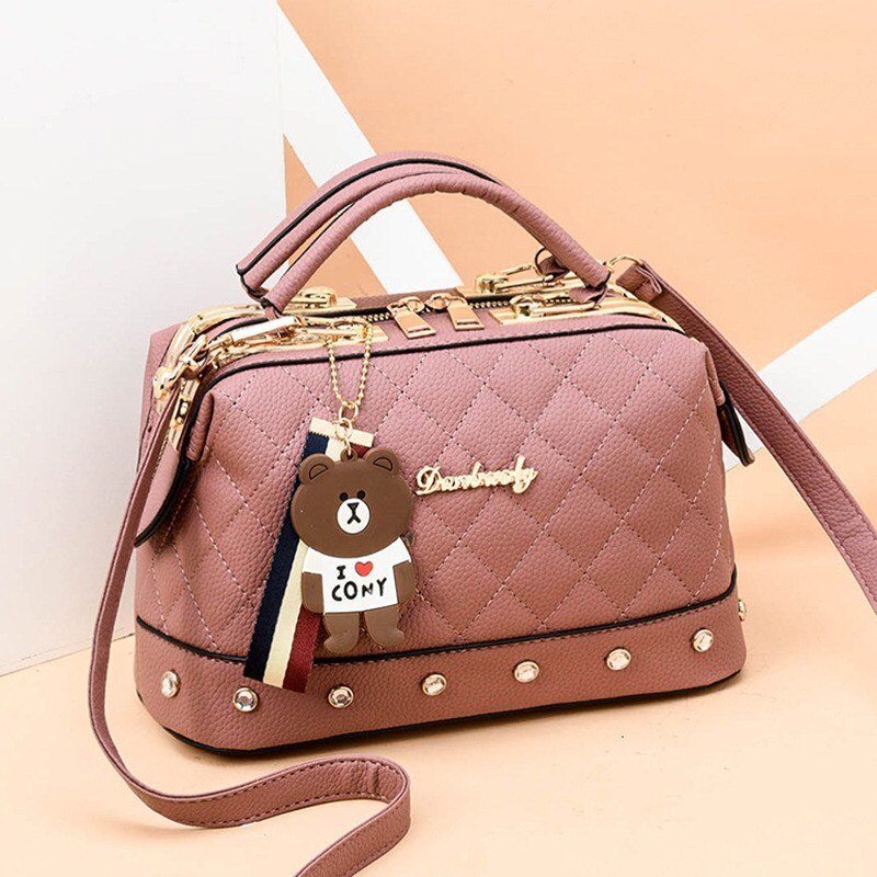 WOMEN'S LEATHER HANDBAG