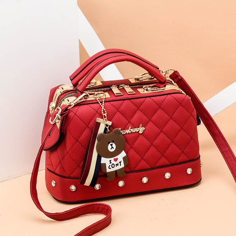 WOMEN'S LEATHER HANDBAG