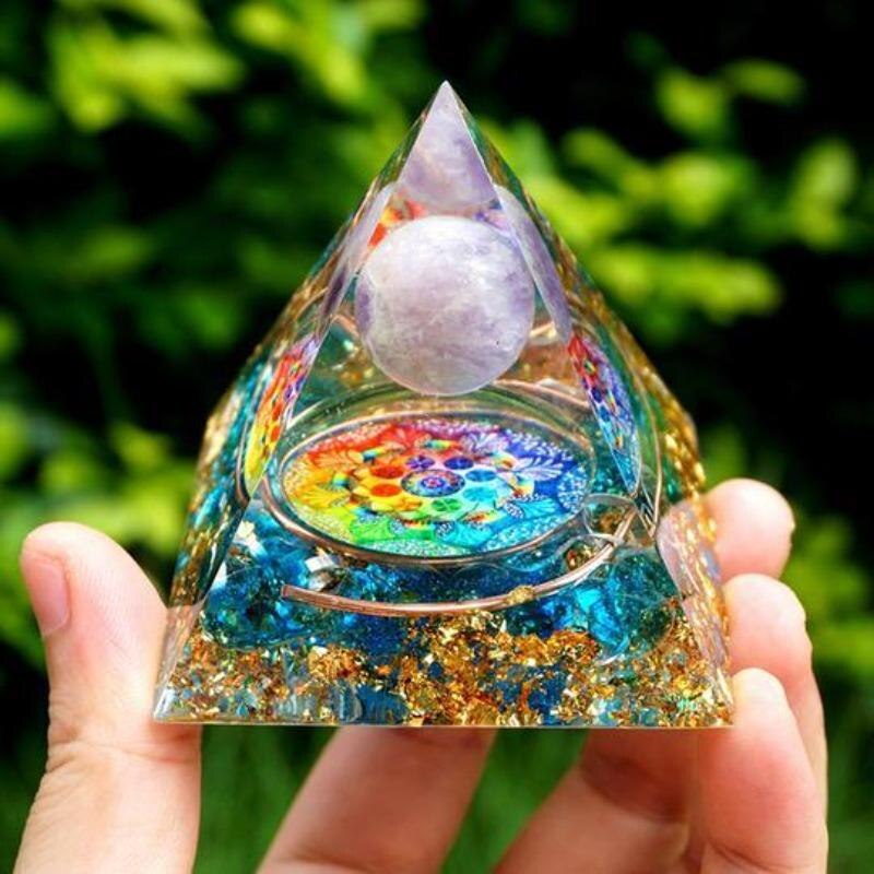 ORGONE PYRAMID, GUARDIAN OF PEACE OF MIND 