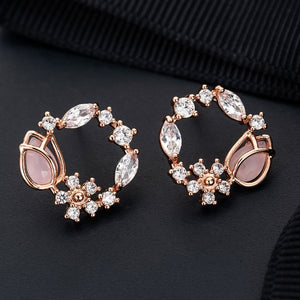 BOUCLES D'OREILLES EN ZIRCON