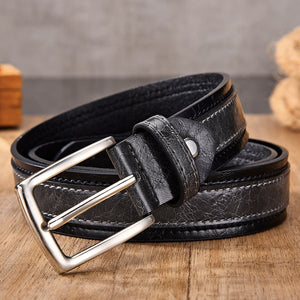 CEINTURE DE STYLISTE EN CUIR PU POUR HOMMES