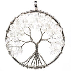 NECKLACES WITH PENDANT IN NATURAL STONES 