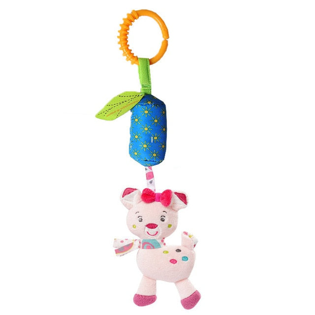 HOCHET EN PELUCHE À SUSPENDRE EN SPIRALE