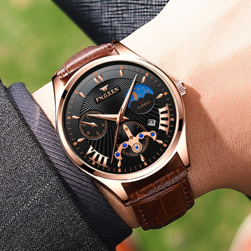 QUARTZ WATCH WITH LUMINOUS DIAL 