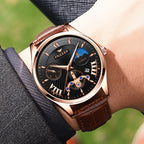 QUARTZ WATCH WITH LUMINOUS DIAL 