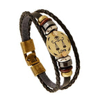 12 CONSTELLATIONS LEATHER STRAP 